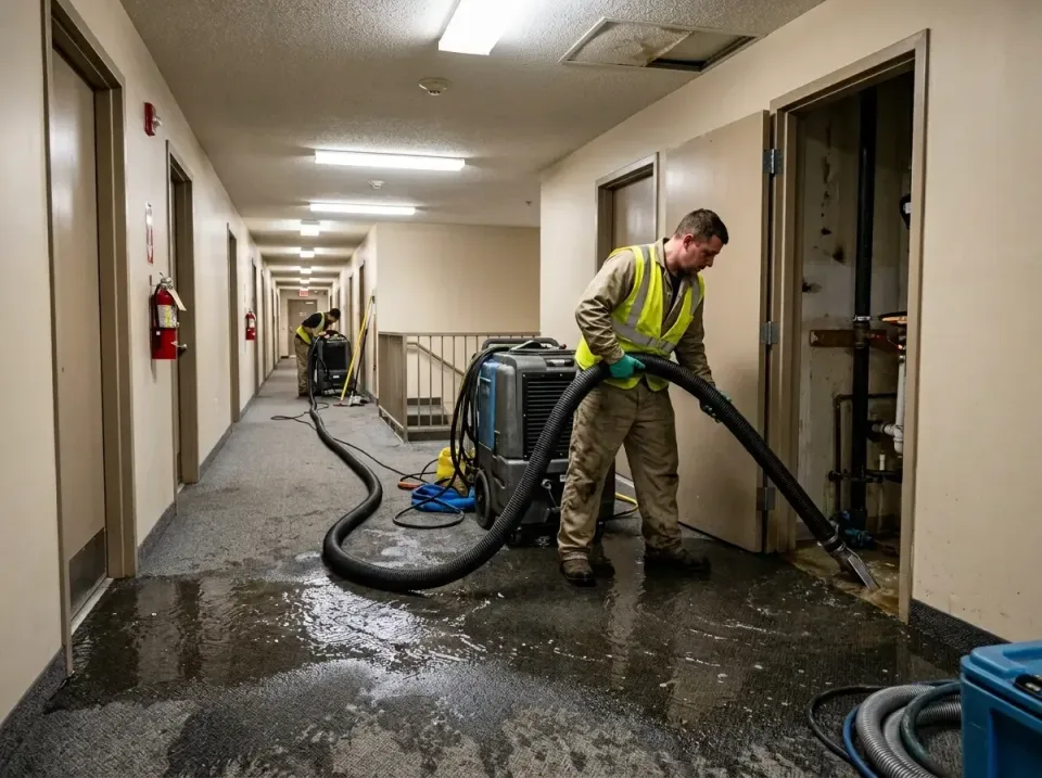 multi-unit-apartment-hallway-f-005 — frequently asked questions, Emergency Burst Pipe Water Extraction & Removal in Cayuga H…
